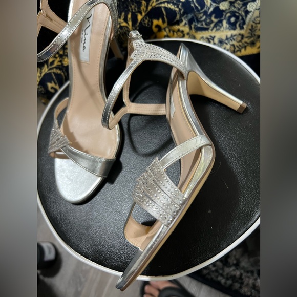 Nina silver heels - Picture 3 of 6